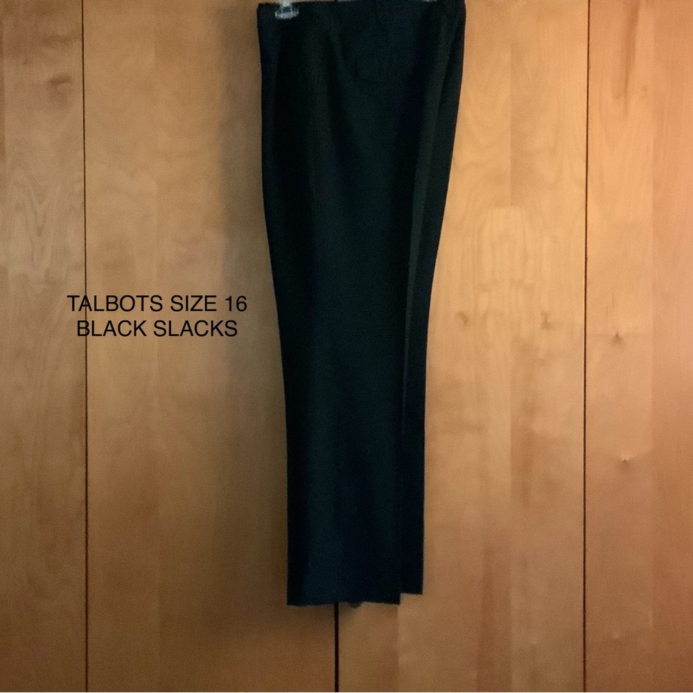 Talbots Ladies Black Dress Pants